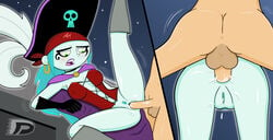 1boy 1girls breasts danny_phantom darkdp ember_mclain female male pubic_hair sex straight_hair