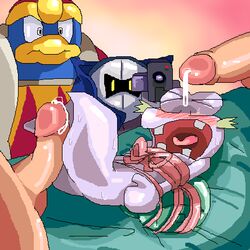 escargoon king_dedede kirby_(series) male_only tagme