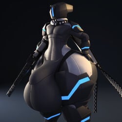 2018 3d anthroanim armor assault_rifle balls big_balls bulge gun hi_res holding_object holding_weapon huge_balls huge_thighs humanoid hyper hyper_balls hyper_bulge hyper_thighs machine male pose ranged_weapon rifle robot s.o.r.u. simple_background solo standing teapot_(body_type) thick_thighs weapon wide_hips