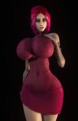 1girls 3d 3d_(artwork) alternate_breast_size breasts breasts_bigger_than_head clothed clothed_female dress female female_only female_solo hourglass_figure huge_breasts panties red_hair see-through see-through_clothing solo solo_female thighs thin_waist toreador_(vtm) vaako vampire vampire_girl vampire_the_masquerade vampire_the_masquerade_bloodlines velvet_velour wide_hips world_of_darkness