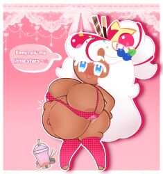 cookie_run cookie_run_kingdom devsisters female female_only humanoid lactation parfait_cookie popstar pregnant pregnant_female solo solo_female underwear white_hair white_hair_female