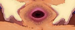 2_tails 3_fingers animated anus anus_focus butt butt_focus close-up femboy fingers fizzpop floatzel fur gaping gaping_anus gay gay_anal generation_4_pokemon hi_res homosexual homosexual_male male male_focus male_only male_penetrated multi_tail nintendo no_visible_face non-human non-human_only nude orange_body orange_fur pokemon pokemon_(species) presenting presenting_anus solo spread_anus spreading tail