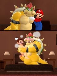 bowser from mario (series) by yuuki momofox