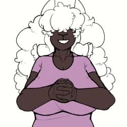 2026 2d animated anthro big_breasts blinding_bangs caprine cum_request deidra_(homosheep) dialogue female female_only fur furry hair_over_eyes huge_breasts joi sheep sheep_girl sheepsause shiny_skin smile solo solo_female sound tagme talking_to_viewer video voice_acted white_hair wool_hair