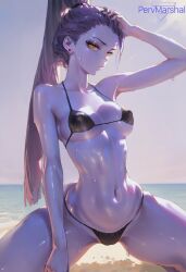 widowmaker from overwatch by marshalperv
