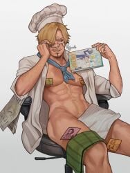 sanji from one piece by mugiwara