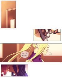 3girls blonde_hair comic dark_blue_hair english_text female female_only hyuuga_hinata ino_yamanaka kissing multiple_girls naruto naruto_shippuden pink_hair sakura_haruno slj text yuri