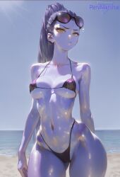 widowmaker from overwatch by marshalperv
