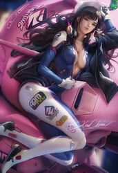 d.va from blizzard entertainment by sakimichan