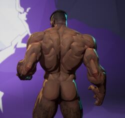 ass ass_focus back_view bara big_ass big_butt big_penis black_panther_(marvel) black_panther_(marvel_rivals) bodybuilder bubble_ass bubble_butt cock dark-skinned_male dark_skin dick gay hairy_anus hairy_arms hairy_ass hairy_balls hairy_legs hairy_thighs huge_ass huge_butt huge_cock male male_focus male_only marvel marvel_comics marvel_rivals mod muscular muscular_male nude_mod penis rear_view round_butt screenshot shuajo25 solo solo_focus solo_male standing t'challa thick_ass thick_butt thick_penis yaoi