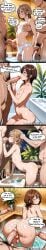 femboy 1femboy penis_size_difference cute_femboy cute_face age_difference bathhouse public_bathroom group_sex anal anal_sex blowjob fellatio cum cum_on_ass english_text nanki ai_generated ai_assisted ai_art