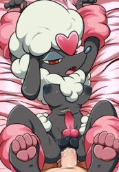 furfrou from nintendo by lonbluewolf