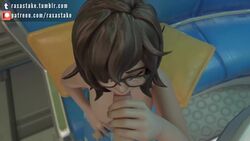 3d animated erection fellatio female foreskin glasses handjob male mei_(overwatch) no_sound oral overwatch penis pov raxastake shorter_than_30_seconds shorter_than_one_minute straight video