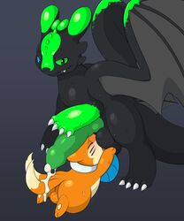 2boys ass ball_lick ball_worship bui buizel claws crossover cum dragon duo feet feral feral_on_feral furry gay how_to_train_your_dragon interspecies kissing licking male male_only mammal master membranous_wings musk neon_green night_fury nintendo oral original_character pet pokémon_(species) pokemon pokemon_dppt scalie shadow_darkscale slimefur slurping smile smirk sweat tongue tongue_out video_games wings yaoi