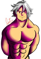 estarossa male_focus muscular_male nanatsu_no_taizai solo the_seven_deadly_sins