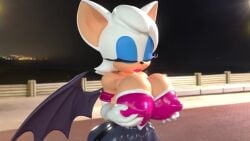 3d animated breast_expansion breast_growth cleavage genderswap_(mtf) high_quality highres less_than_30_seconds lipstick male_to_female miles_prower miles_tails_prower mtf_transformation nipple_bulge rouge_the_bat rule_63 shocking_(artist) sonic_(series) tagme tails tails_the_fox tailsko topless topless_female video