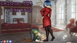 foot_fetish foot_lick foot_worship lezdom noxurtica slave yuri yuri