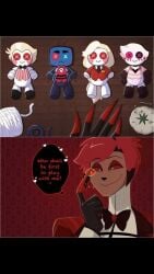 alastor (hazbin hotel) from hazbin hotel