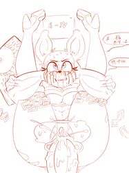 rouge the bat from sonic (series) by pani