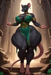 1girls ai_generated anthro big_breasts breasts cleavage huge_breasts large_breasts patmmp0102 rat