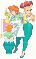 1girls dexter's_laboratory dexter's_mom fully_clothed inkuusan tagme voluptuous