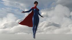 dc sasha_calle snowchild3d supergirl supergirl_(sasha_calle) superwoman