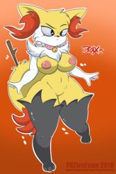 braixen from nintendo by pkfirefawx
