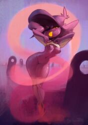 anthro blush breasts female ghost humanoid mismagius nintendo nipples nude pokemon pokemon_(species) pokemon_dppt portia_(bittenhard) presenting purple_skin pussy red_eyes smile solo spirit sy_noon tongue tongue_out video_games wide_hips wink yellow_sclera