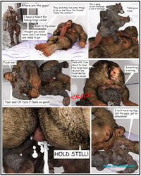 3d ambulance balls big_penis bigfoot canine comic cum cum_in_pussy english_text farmer male male_only mammal penis penis_in_pussy robbyj88 sex text watermark wolf yaoi