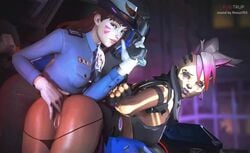 2girls 3d alternate_costume anal anal_fingering anal_insertion animated anus asian ass bent_over breasts cavity_search cop d.va dark-skinned_female dark_skin dubious_consent edit female female_only fingering fugtrup insertion interracial latina los_muertos_(overwatch) los_muertos_sombra multiple_girls nexus763 overwatch overwatch_2 panties panties_down police police_officer_d.va pussy questionable_consent restrained shorter_than_30_seconds sombra sound sound_edit source_filmmaker video yuri