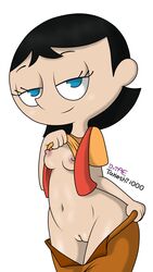 black_hair blue_eyes cartoon_network cute driae female hyper_eyes milf ms._keane powerpuff_girls takeshi1000 teacher warner_bros warner_brothers white_background