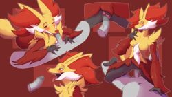 delphox from nintendo by d-wop