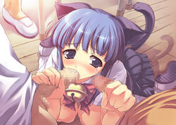 07th_expansion blue_hair furude_rika higurashi_no_naku_koro_ni tagme