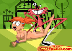 cartoon_network female foster's_home_for_imaginary_friends frankie_foster human male straight wilt