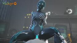 1boy 1boy1girl 1girls 3d 3d_animation animated cowgirl_position female_on_top holding_breast mag_(warframe) male/female male_on_bottom male_pov mp4 no_sound pov sex straight tagme valkyrq video warframe