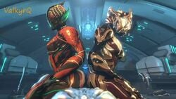 3d animated buttjob hot_dogging khora_(warframe) mp4 no_sound pov tagme valkyr_(warframe) valkyrq video warframe