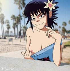 noodle (gorillaz) from gorillaz by drewsher