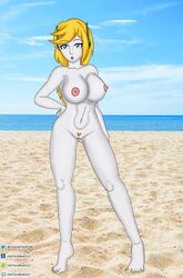 1girls android areolae ass beach blonde_hair blue_eyes cave_story curly_brace digitalbreakout erect_nipples feet female female_only hand_on_hip huge_breasts long_hair looking_at_viewer nipples outdoors outside painted_toenails pubic_hair pussy robot sand solo solo_focus thick_thighs thighs tiptoes white_skin