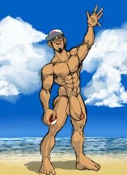 professor kukui from nintendo by zenpei