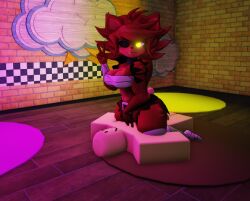 1boy 1boy1girl 1girls 3d before_sex fexa fingering_self five_nights_at_freddy's foxy_(cally3d) foxy_(fnaf) foxy_fnaf furry masturbating peace_sign roblox robloxian source_request stormrr34_(artist) tagme teasing