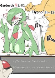 big_breasts cheating cheating_female clothed clothed_female clothed_female_nude_male clothed_sex cucked_by_pokemon cuckold cuckolding doggy_style from_behind from_behind_position gardevoir generation_1_pokemon generation_3_pokemon green_hair hypno impregnation infidelity netorare ntr pokemon pokemon_(species) pokephilia red_eyes saber_ntrok_(artist) spanish_text spanish_translation text ugly_bastard white-skinned_female white_skin