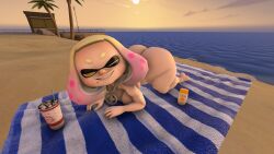 3d huge_ass nintendo only_female pearl_(splatoon) sfm shortstack silverade55 splatoon teasing_viewer