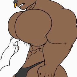 2boys animated anthro bara bara_tiddies bara_tits big_chest big_nipples big_pecs furry gay gif gigantic_chest gigantic_pecs hourglass_figure huge_chest huge_nipple_rings huge_pecs humanoid large_pectorals looking_pleasured male male/male male_only man_boobs man_breasts manboobs massive_chest massive_pecs moobs muscular muscular_male nipple_piercing nipples partially_clothed pecs pulling_nipples pulling_piercing xcomunit7