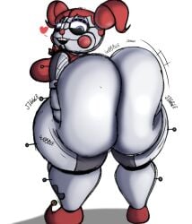 ass_bigger_than_head ass_focus baby_(fnafsl) backboob big_breasts bottomless casual casual_nudity circus_baby circus_baby_(fnaf) dumptruck_ass female female_only five_nights_at_freddy's five_nights_at_freddy's:_sister_location huge_ass hyper_ass robot robot_girl smolzd tagme teasing topwear