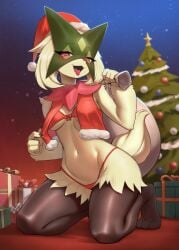 1girls anthro azuu breasts curvaceous curvy curvy_female female female_focus female_only furry furry_only generation_9_pokemon hi_res highres looking_at_viewer medium_breasts meowscarada navel pokemon pokemon_(species) slim_waist solo solo_female solo_focus thick_thighs thighs wide_hips