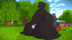 3d animated ass_bigger_than_head ass_focus backboob big_penis breasts_bigger_than_head casual casual_nudity enderlady_(hbtheender) enderman enderwoman female giantess giantess_growth growth hb_(hb_the_ender) hbtheender huge_ass huge_breasts huge_cock hyper_ass hyper_breasts mine-imator minecraft mother_and_son nude penis sound tagme video