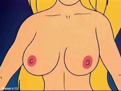 1990s 1997 20th_century animated anime_style blonde_hair breasts brown_hair dna_productions first_porn_of_franchise glasses lost_media nanna nanna_and_lil'_puss_puss nipples no_sound orange_hair panties tagme video