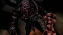 3d anal animated dead_by_daylight male/male monster_cock mp4 nemesis_(resident_evil) no_sound resident_evil tagme thrusting video wondershark2