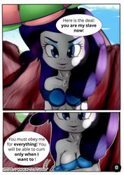 comic dialogue dirty_talk equestria_girls jerk_off_instructions my_little_pony rarity_(mlp) smooth_skin talking_to_viewer xptzstudios