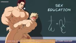 2boys abs age_difference alpha_male anal anal_sex bakugou_katsuki balls bara big_balls big_dom_small_sub big_muscles big_pecs big_penis blonde_hair blush breath burn_scar daddy dilf dominant dominant_human dominant_male duo endeavor_(my_hero_academia) enji_todoroki erection facial_scar gay hair holding_partner huge_muscles human human_dominating_human human_on_human human_penetrated human_penetrating_human hunk kuroubojin larger_human larger_male light_skin light_skinned_male male male/male male_only male_penetrated male_penetrating_male manly muscular muscular_human muscular_male my_hero_academia navel nipples nude older_dom_younger_sub older_human older_male older_man_and_younger_boy older_on_young older_penetrating_younger pecs penetration penis penis_in_ass pubic_hair red_hair school sex sex_education signature size_difference smaller_human smaller_male smaller_penetrated standing standing_sex submissive submissive_human submissive_male yaoi younger_human younger_male younger_penetrated